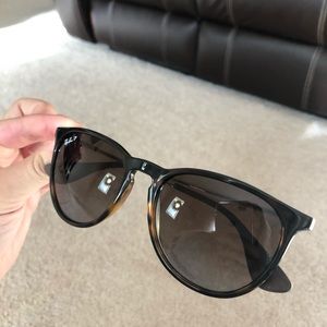 Ray Ban Polarized Erika sunglasses with case
